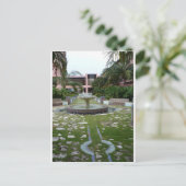 Boca Resort Garden Postkarte (Stehend Vorderseite)