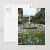 Boca Resort Garden Postkarte (Vorne/Hinten)