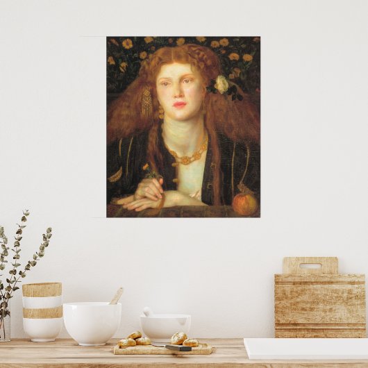 Bocca Baciata - Dante Gabriel Rossetti Poster (Küche)
