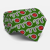Boccball-Muster Kragengeschenk-Idee Krawatte (Gerollt)