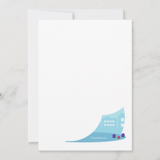 Bocce Ball 2 Einladung (Rückseite)