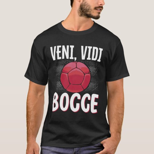 Bocce Ball Bocce Player  11 T-Shirt (Vorderseite)