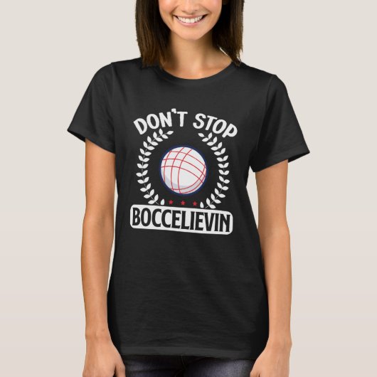 Bocce Ball Bocce Player  12 T-Shirt (Vorderseite)