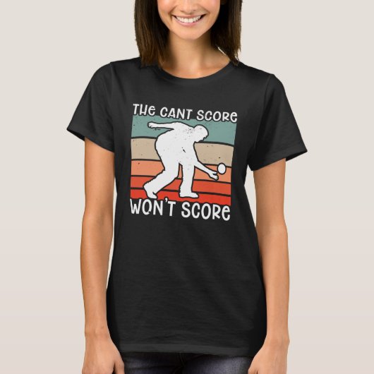 Bocce Ball Bocce Player  16 T-Shirt (Vorderseite)