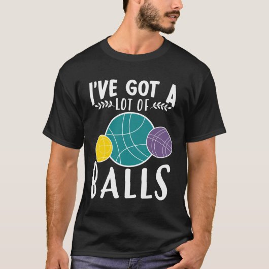 Bocce Ball Bocce Player  19 T-Shirt (Vorderseite)