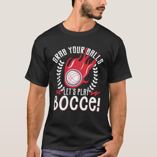 Bocce Ball Bocce Player 20 T-Shirt (Vorderseite)