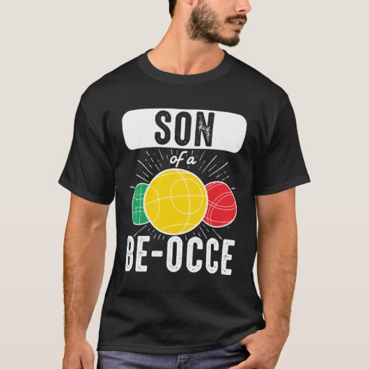 Bocce Ball Bocce Player  24 T-Shirt (Vorderseite)