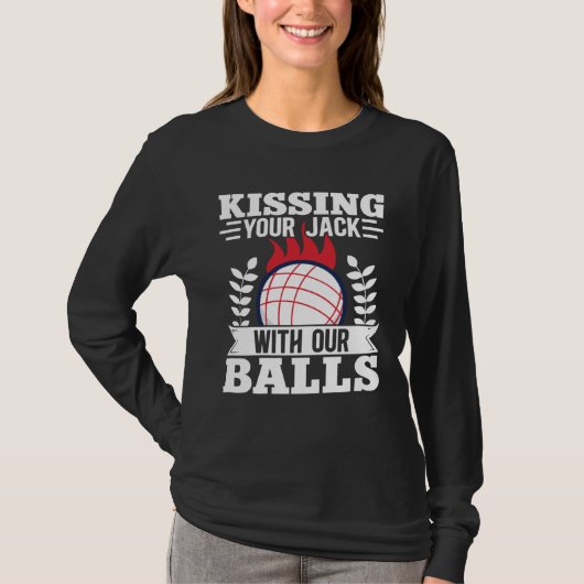 Bocce Ball Bocce Player  26 T-Shirt (Vorderseite)