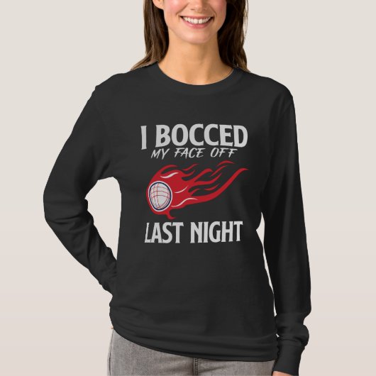 Bocce Ball Bocce Player 2 T-Shirt (Vorderseite)