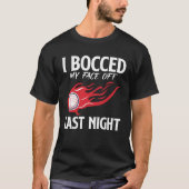 Bocce Ball Bocce Player 2 T-Shirt (Vorderseite)