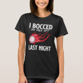 Bocce Ball Bocce Player 2 T-Shirt (Vorderseite)