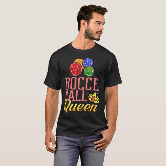 Bocce Ball Bowling Bocci Player T-Shirt (Vorne ganz)