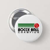 Bocce Ball Champion Button (Vorne & Hinten)