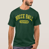 Bocce-Ball-Champion T-Shirt (Vorderseite)