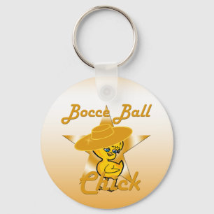 Bocce Ball Chick #10 Schlüsselanhänger