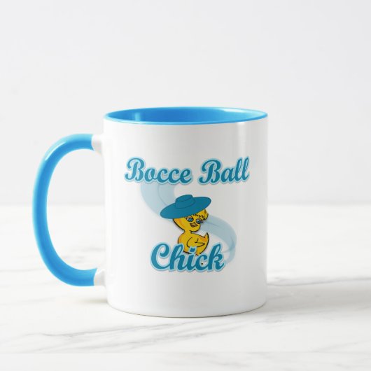 Bocce Ball Chick #3 Tasse (Links)