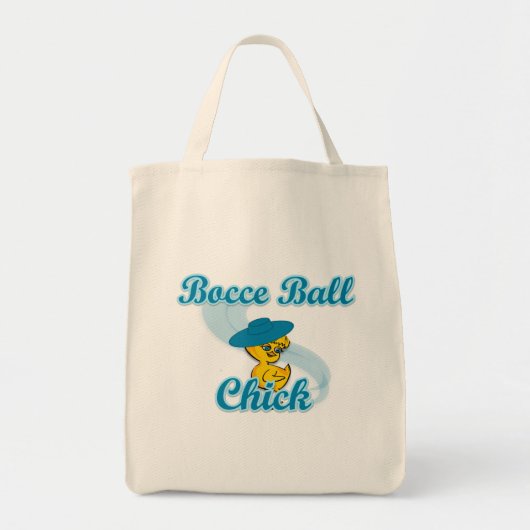 Bocce Ball Chick #3 Tragetasche (Vorne)