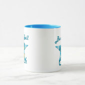 Bocce Ball Chick #7 Tasse (Zentrum)