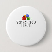 Bocce Ball Geschenk Italienischer Bowling Bocci Py Button (Vorderseite)