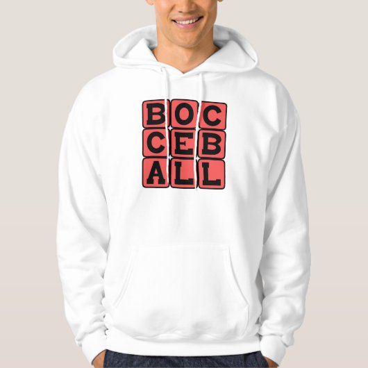 Bocce Ball, Lawn Game Hoodie (Vorderseite)