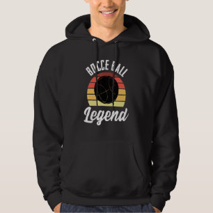 Bocce Ball Legende Boccie Sportler Retro Und V Hoodie