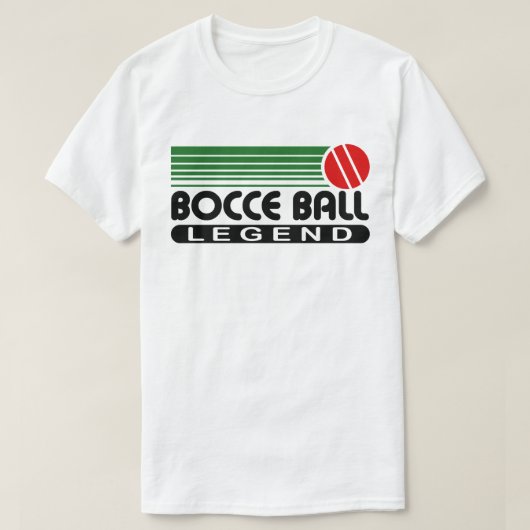Bocce Ball Legende T-Shirt (Design vorne)