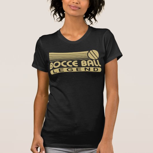 Bocce Ball Legende T-Shirt (Vorderseite)