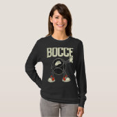 Bocce Ball mit Jack Bocci Dab Game Bocce T-Shirt (Vorne ganz)