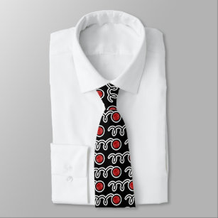 Bocce Ball-Musterhals-Krawatte für Spieler und Krawatte