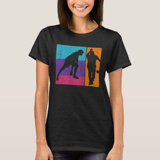 Bocce Ball Player 9 T-Shirt (Vorderseite)