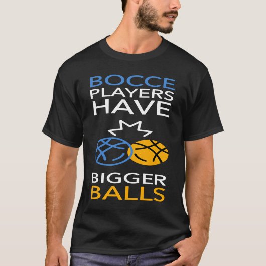 Bocce Ball Player Bowling 1 T-Shirt (Vorderseite)