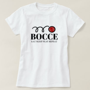 Bocce Ball Sport Damen's t Shirt für Spieler oder 