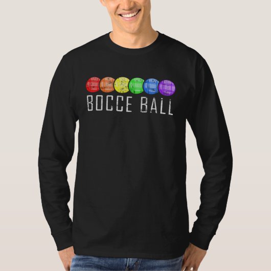 Bocce Ball T-Shirt (Vorderseite)