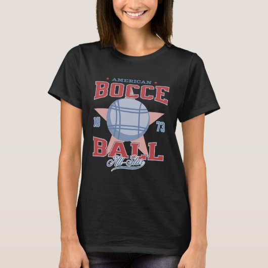 Bocce Ball T-Shirt (Vorderseite)