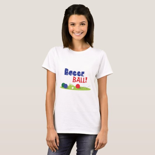 Bocce-Ball T-Shirt (Vorne ganz)