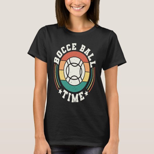 Bocce Ball Time Bocce Ball Player  1 T-Shirt (Vorderseite)