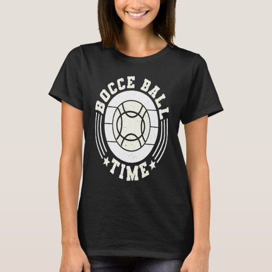 Bocce Ball Time Bocce Ball Player  2 T-Shirt (Vorderseite)