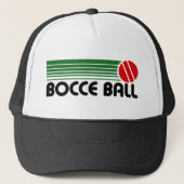 Bocce Ball Truckerkappe (Vorderseite)