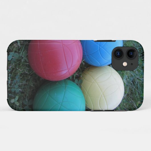 Bocce Balls Case-Mate iPhone Hülle (Rückseite (Horizontal))