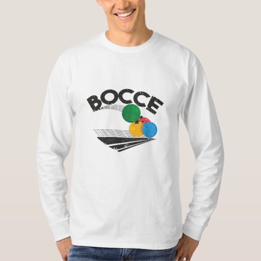 Bocce Balls Game T-Shirt (Vorderseite)