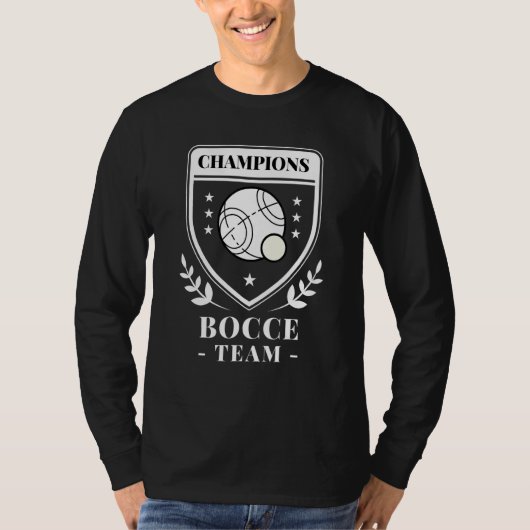 BOCCE BOCCI Ball TEAM CHAMPIONS T-Shirt (Vorderseite)