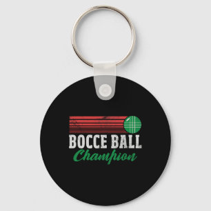 Bocce-Byll-Champion italienischer Bocci-Spieler Ch Schlüsselanhänger