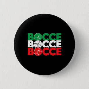 Bocce - Byll Game Enthusiast Rasen Bowling Boule B Button