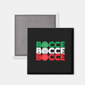 Bocce - Byll Game Enthusiast Rasen Bowling Boule B Magnet (Vorderseite/Rückseite)