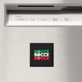 Bocce - Byll Game Enthusiast Rasen Bowling Boule B Magnet (In Situ (Geschirrspüler))