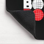 Bocce - Byll Game Enthusiast Rasen Bowling Boule B Mousepad (Ecke)