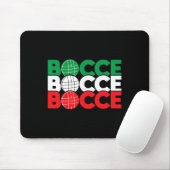 Bocce - Byll Game Enthusiast Rasen Bowling Boule B Mousepad (Mit Mouse)