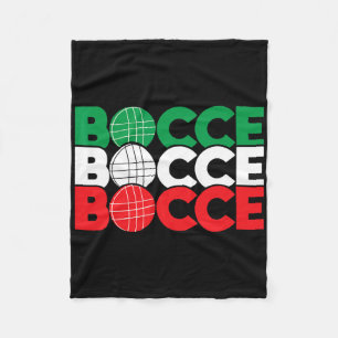 Bocce - Byll Game Enthusiast Rasenbowling Boule Bo Fleecedecke
