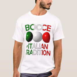 Bocce ein italienischer T - Shirt