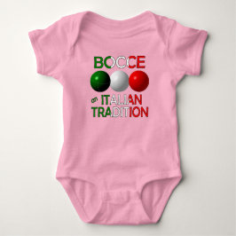 Bocce eine italienische Tradition Baby Strampler